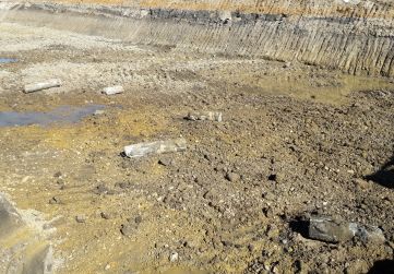 excavación de parcela